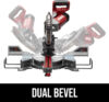 10-in 15-Amp Dual Bevel Sliding Compound Corded Miter Saw