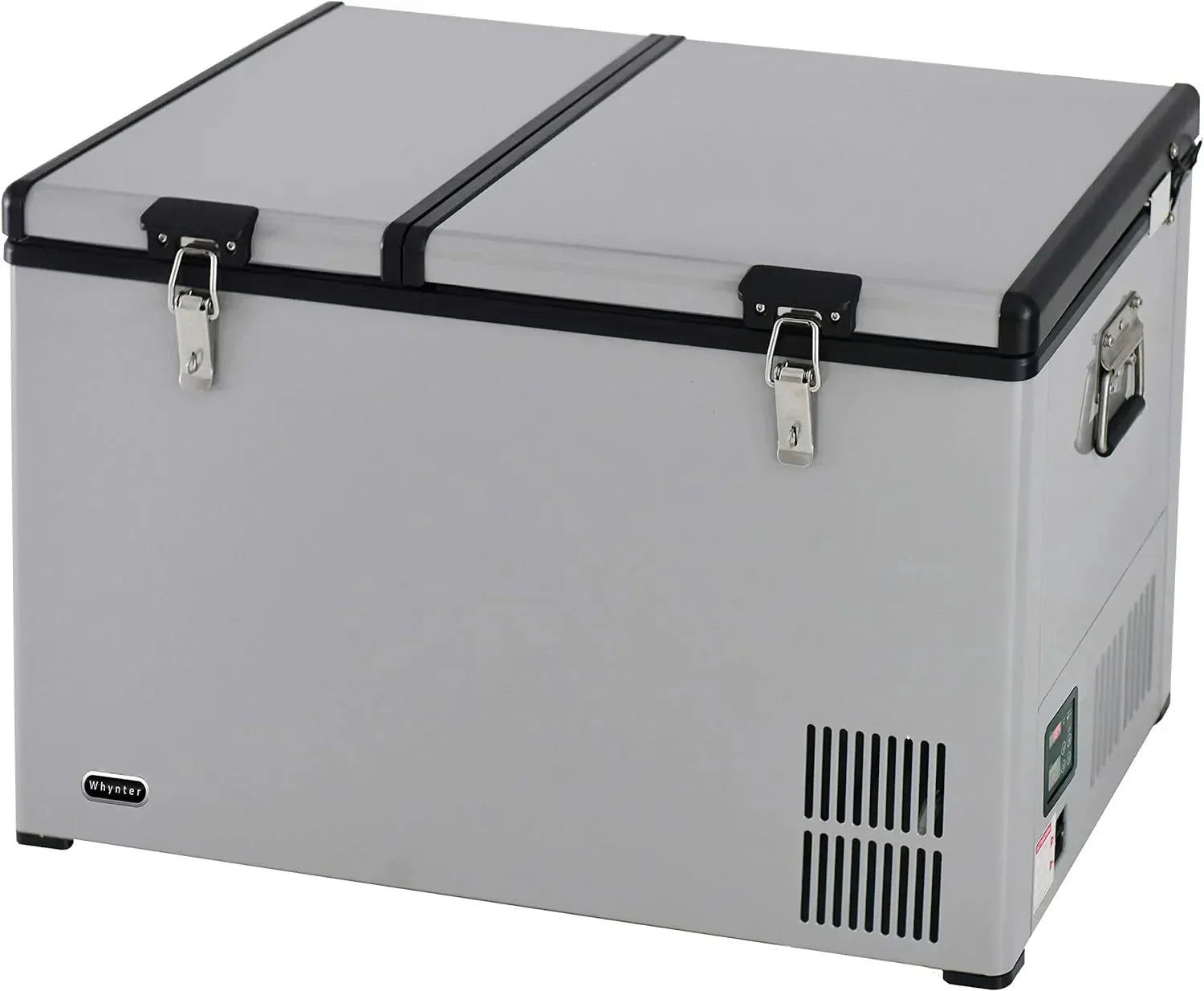 FM-65G 65 Quart Portable Refrigerator and Deep, AC 110V/ DC 12V, Real Chest Freezer for Car, Home, Camping, and RV with-8 F to 50 F Temperature...