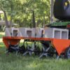 Agri-Fab 45-0604 18" x 48" Tow Behind Poly Lawn Roller 550 lbs Weight with Water, Poly Drum and Steel Frame, with Plug. Designed for Lawn and...