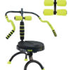 AB Doer 360 Fitness System with 6 Pack Back Roller Provides an Abdominal and Total Body Workout with Aerobics to Burn Calories and Work Muscles...