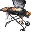 Collapsible Grill Stand for Ninja Woodfire Grill, Traeger, Pit Boss, and 22" Blackstone Griddle