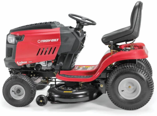 Horse 42 Hydrostatic Lawn Riding Mower, 579cc Engine, High Back Seat, 2-Year Warranty