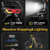 Thunder Electric Bike 1500W 30+MPH 80Miles Range Fat Tire Hydraulic Disc Brakes