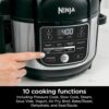 Ninja Foodi 10 in 1 6.5 Quart Pro Pressure Cooker Air Fryer Multicooker, Stainless, OS300: Home & Kitchen