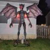 Wide Animated Bat Man