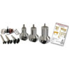Lumberjack Tools PSK3 3-Size Pro Series Master Kit (1 , 1-1/2 , 2 Tenon Cutters and Forstner Bits)