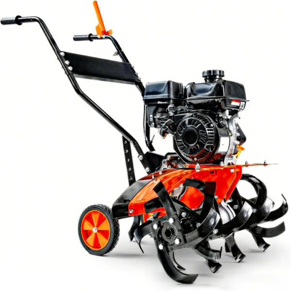 Tiller Cultivator 7HP 209cc Engine, Adjustable Tilling Width & Depth, Heavy-Duty Steel Tines for Garden Soil Prep, Landscaping & Weed Removal...