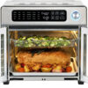 Emeril Lagasse 26 QT Extra Large Air Fryer, Convection Toaster Oven with French Doors, Stainless Steel