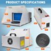 Autolock Spray Booth Kit with LED Lights & Filter System for Models, Crafts & More