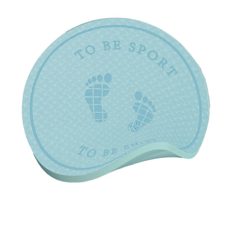 1-RoundSilentSkippingMat Round Non-Slip Kids Fitness Mat for Balance Training & Indoor Exercise