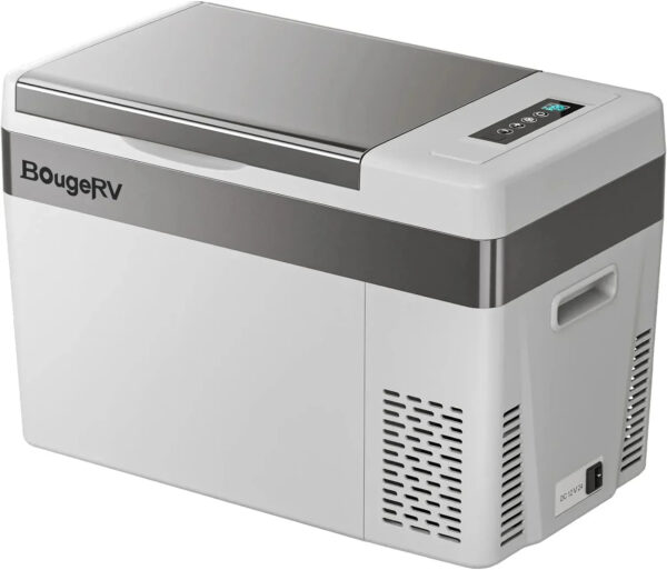 12 Volt Refrigerator 12V Car Fridge 23 Quart Portable Freezer Compressor Cooler 12/24V DC 110~240 Volt AC for Truck Van RV Camper SUV Travel...