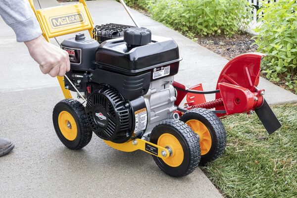 101-5.5GT-7Gas Powered Lawn Edger, 5.50 Gross Torque/3.5 HP B&S Engine 7 Wheels