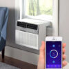 Soleus Air 8,000 BTU Hybrid (saddle) Window Air Conditioner with WiFi - 8,000 BTU (White)