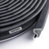 Door Weather Stripping Soundproof Door Seal Strip V-Shaped "Q" Foam Kerf Weather Stripping