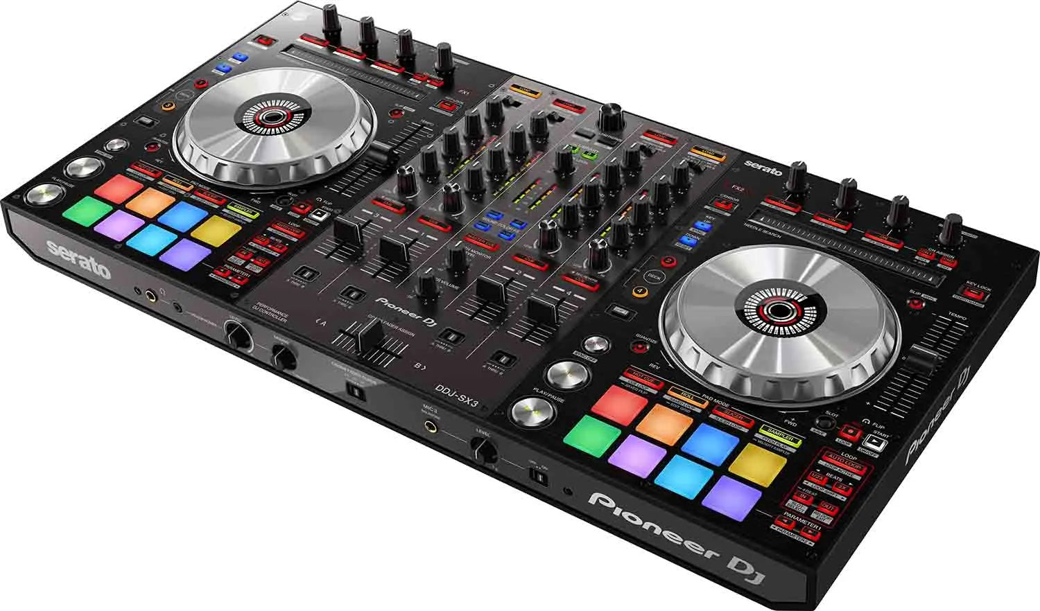 13af5b458999a60cc607b1dcd8e5c175eff56dc5802ae982c8de799bc74c180c B-Stock: Pioneer DJ DDJ-SX3 4-Channel DJ Controller For Serato DJ Pro
