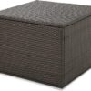 Samoa Multibrown Wicker Storage Box