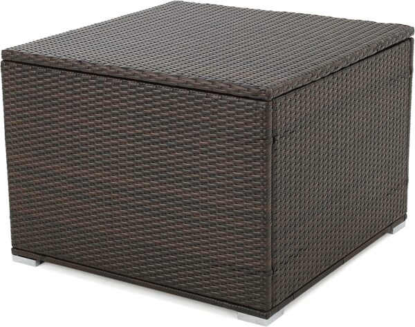 Samoa Multibrown Wicker Storage Box