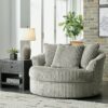Oversized Swivel Accent Chair