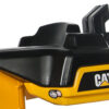The building vehicle riding toy with a traction pedal and a 360-degree metal excavator is suitable for children over 3 years old.
