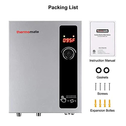 Electric Tankless Water Heater, 11kW at 240 Volt, On Demand Instant Hot Water Heater