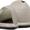Petmate Indigo Dog House (Igloo Dog House, Made in USA with 90% Recycled Materials, All-Weather Protection Pet Shelter) for XL Dogs -90 to 125...