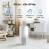 Afloia Air Purifiers for Home Large Room Up to 1076 Ft , H13 True HEPA Air Purifiers for Bedroom