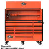 Extreme Tools RX250 Series 72-in x 30-in Roller Cabinet 19-Drawer 250 lb Drawer Slides