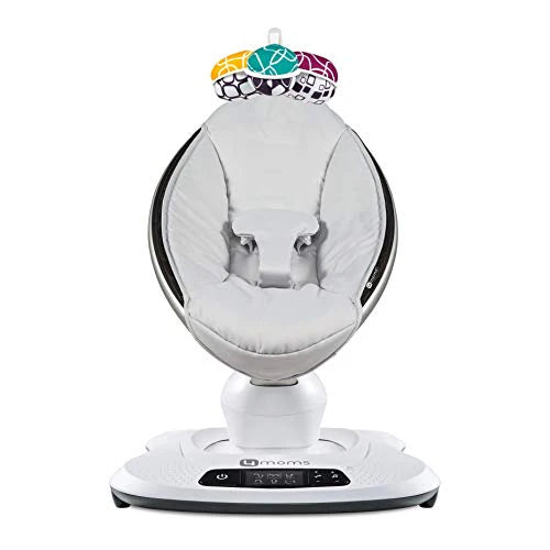 4moms mamaRoo 4 Multi-MotionTM Baby Swing, Bluetooth Baby Rocker with 5 Unique Motions