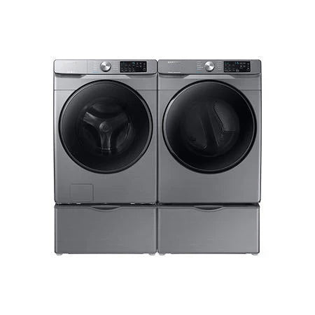 1af785557a809160c2576a81b609a26de16c8baeab6556913e7073eea469b239 45 cu ft FrontLoad Washer 75 cu ft Electric Dryer Platinum