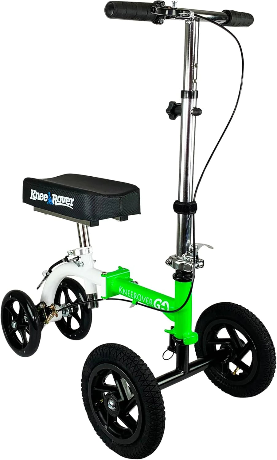 1d716163d38f194d47fa63d5479c34655a1db6a4cbcb283b32b628e078b2424e Hybrid - Most Compact All Terrain Knee Scooter for Adults for Foot Surgery Heavy Duty Knee Walker for Broken Ankle Foot Injuries Recovery Leg...