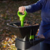 15-Amp Garden Corded Electric Chipper, Collection Bin