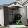 8 ft. W x 12.5 ft. D Plastic Storage Shed