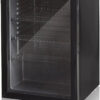 Swan 80L Glass Fronted Under Counter Fridge, Wine Beer and Beverage Cooler
