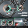 500W Electric Bike 26" Electric Bicycle for Adults with Cruise Control System Ebike