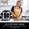 Ninja OL701 Foodi 14 in 1 SMART XL 8 Qt. Pressure Cooker Steam Fryer with SmartLid & Thermometer Auto Steam Release, that Air Fries, Proofs &...