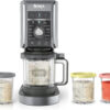 Ninja NC301 CREAMi Ice Cream Maker, for Gelato, Mix-ins, Milkshakes, Sorbet, Smoothie Bowls & More, 7 One-Touch Programs, with (2) Pint Containers...
