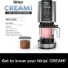 Ninja NC301 CREAMi Ice Cream Maker, for Gelato, Mix-ins, Milkshakes, Sorbet, Smoothie Bowls & More, 7 One-Touch Programs, with (2) Pint Containers...