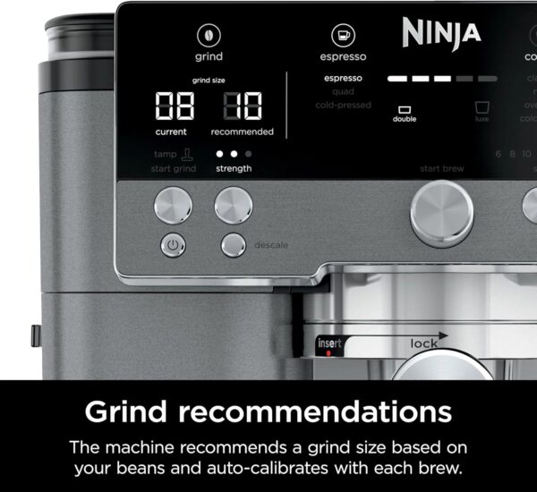 NINJA Espresso Machine & Drip Coffee Maker Luxe Caf ES601