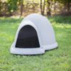 Petmate Indigo Dog House (Igloo Dog House, Made in USA with 90% Recycled Materials, All-Weather Protection Pet Shelter) for XL Dogs -90 to 125...