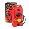 14 Gallon Portable Gas Fuel Tank with Pump, 2 Pack, Red