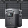Portable Power Station Delta 2 Max 2400W Solar Generator
