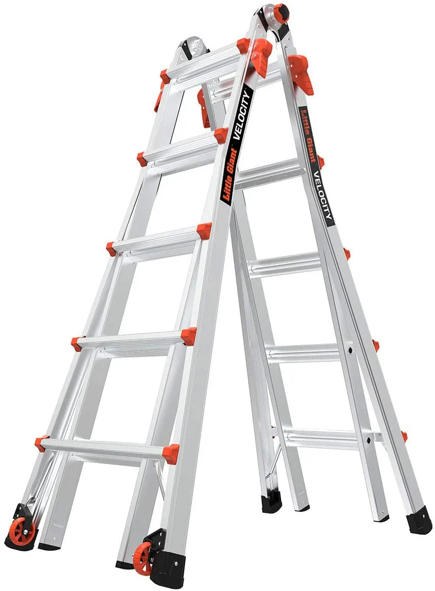 2a8f211105e03f2b1ac8eb2d2743e393e97de7e37baf26ea70166378a78e95fe 22-Foot Velocity Multi-Use Ladder, 300-Pound Duty Rating