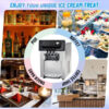2200W Commercial Ice Cream Machine, 3 Flavor Soft Serve Ice Cream Machine, 5.3-7.4 Gal/Hr, with LCD Touch Screen, Automatic Cleaning, High...