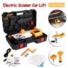 3Ton 12V DC Automotive Car Electric Jack Lifting SUV Van Garage and Emergency Equipment