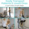 Vive Sit-to-Stand Patient Lift, Elderly Transfer Aid
