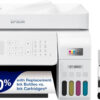 Epson EcoTank ET-4800 Wireless All-in-One Inkjet Printer, Scanner, Copier, Fax, ADF, Ethernet, White