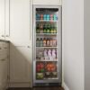 EdgeStar VBM101 22" Wide 10.1 Cu. Ft. Commercial Beverage Merchandiser Stainless Steel, Temp Alarm, Reversible Door