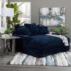 Nestle Chaise Lounge With Dual Cupholders And Charging Ports