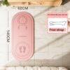 Wide Thick TPE Jump Rope Mat for Home Yoga & Fitness Training