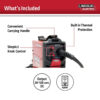 Lincoln Electric WELD-PAK 90i FC Flux-Cored Wire Feeder Welder (No Gas) K5255-1